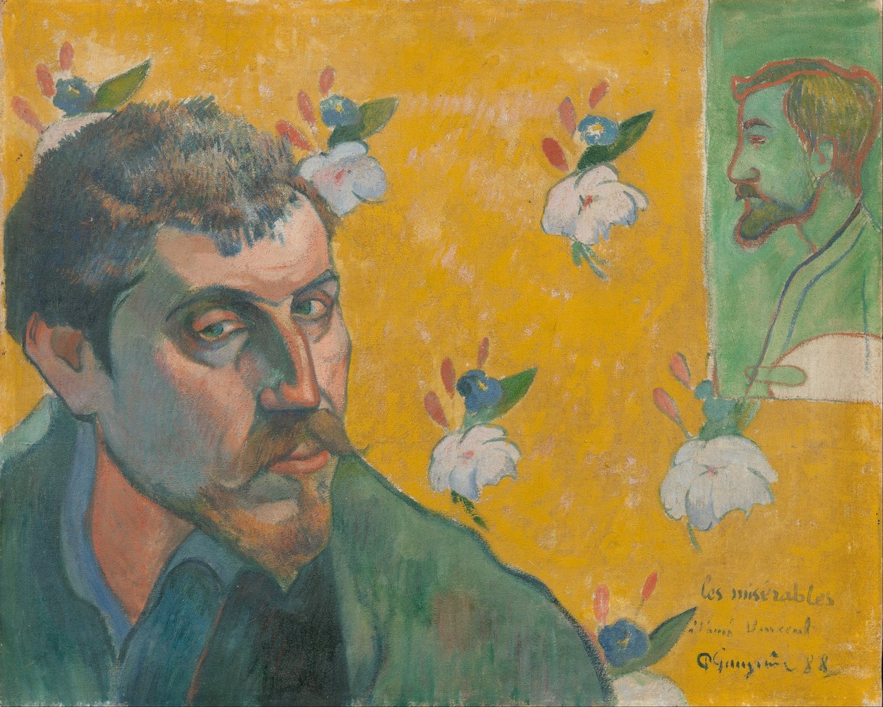 Zelfportret met portret van Bernard, 