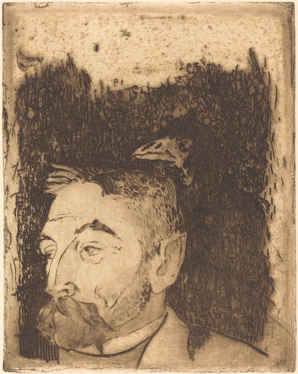 Stéphane Mallarmé door Paul Gauguin