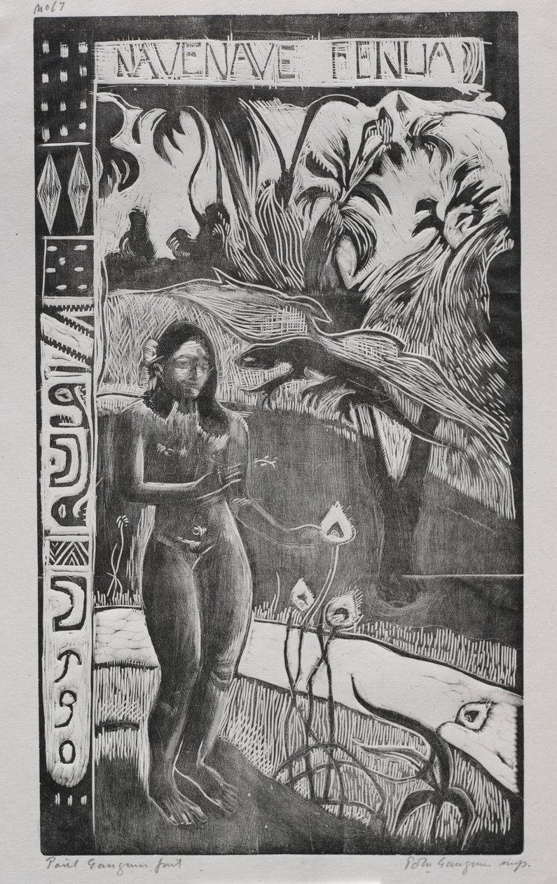 Tahitiaanse serie: Land van genoegens door Paul Gauguin