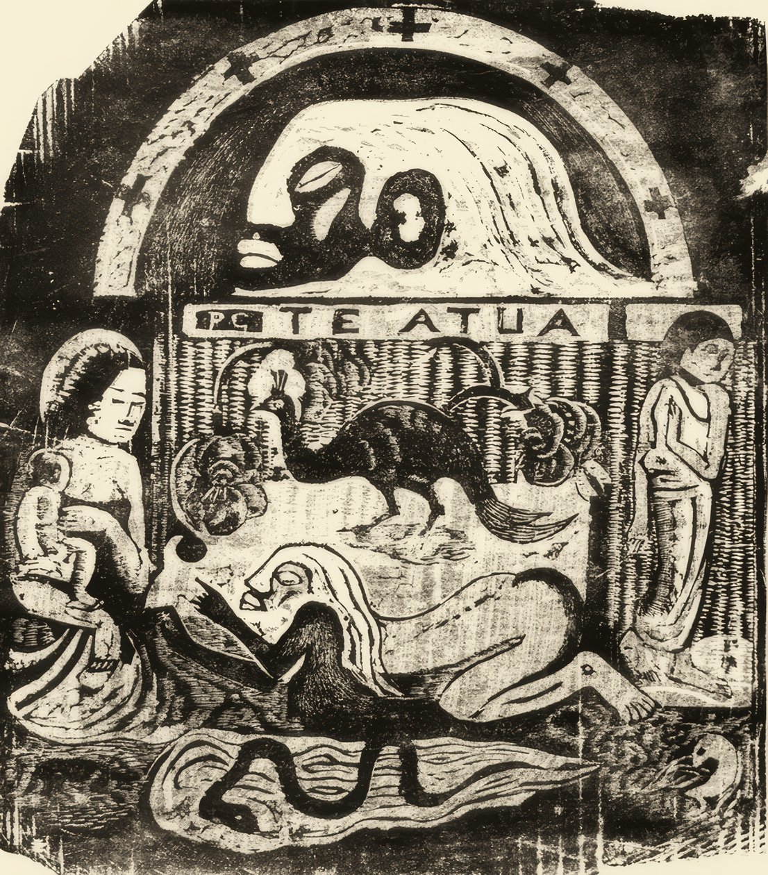 Te Atua door Paul Gauguin