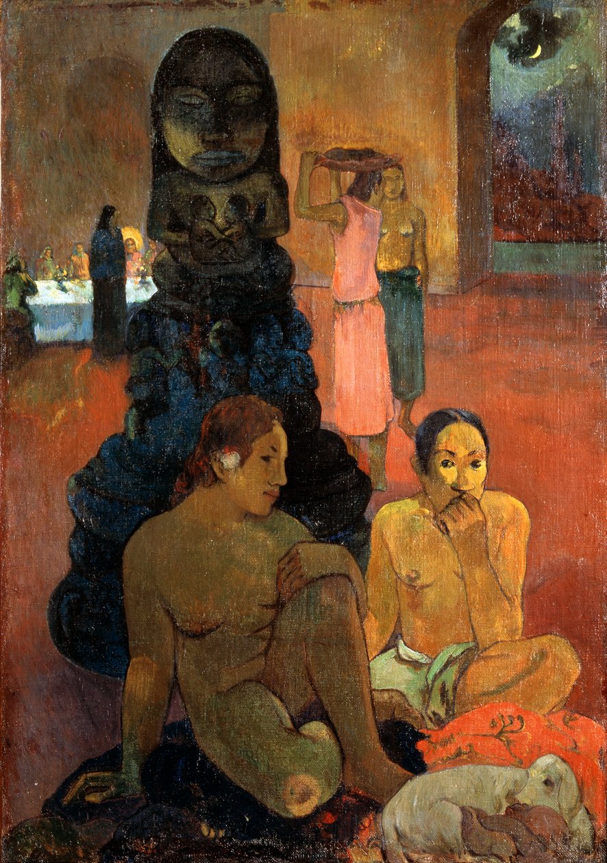 De Grote Boeddha, 1899 door Paul Gauguin