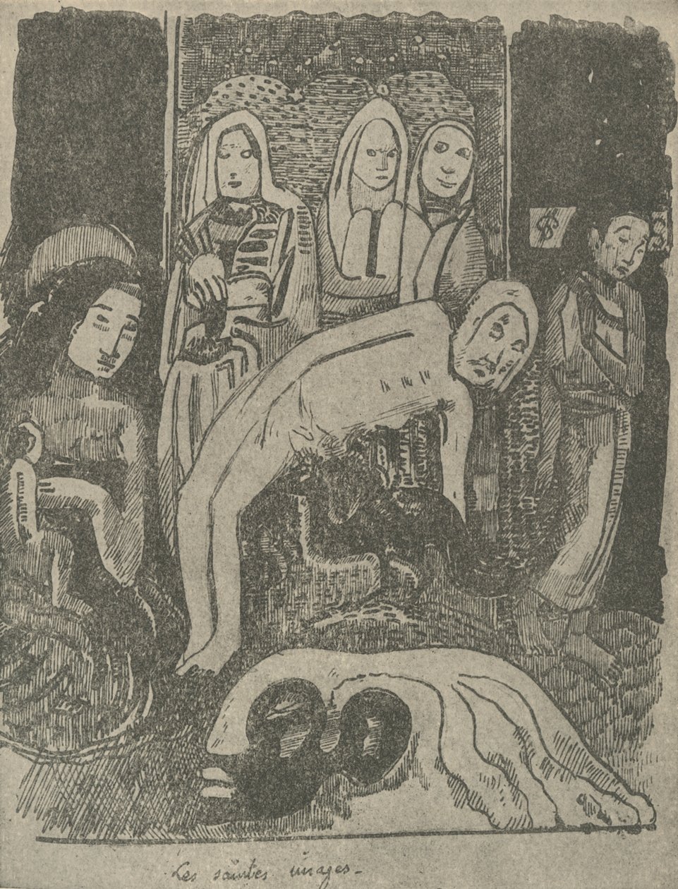 De Heilige Beelden, 1936 door Paul Gauguin