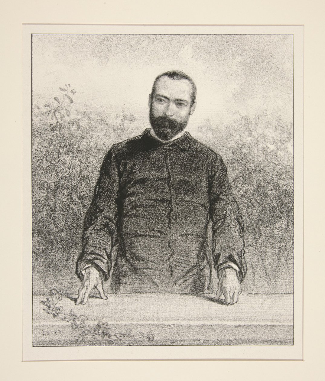 A. Karr door Paul Gavarni
