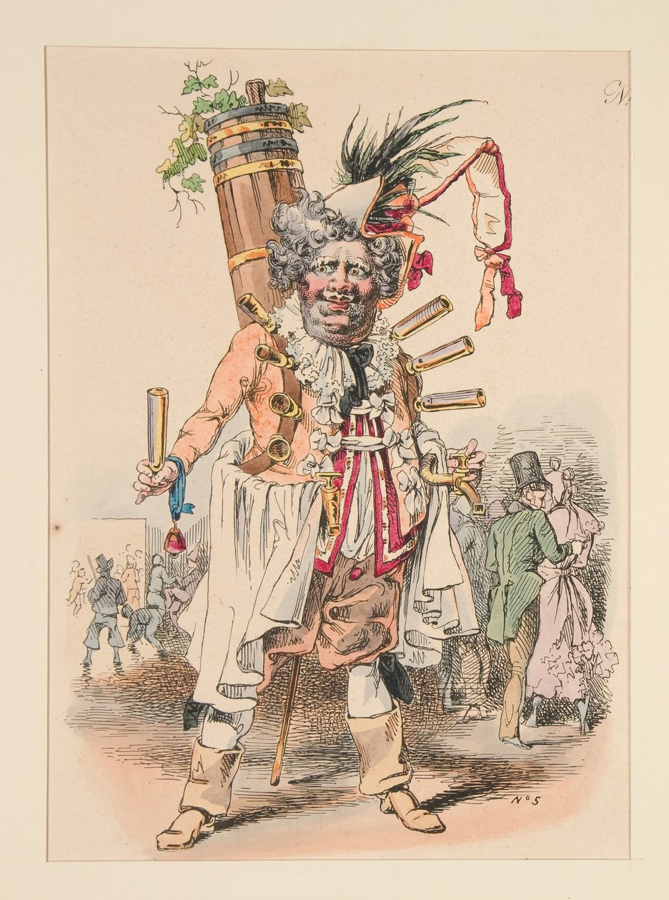 Troostverkoper. - Mijnheer Troost. door Paul Gavarni