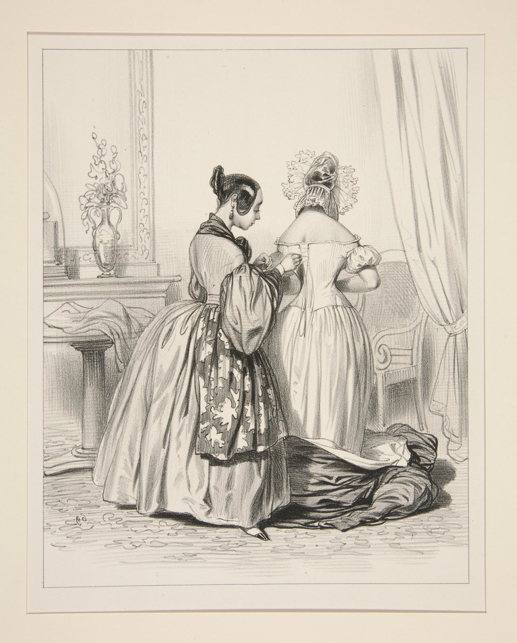 COUTURIERE. (NAAISTER.) door Paul Gavarni