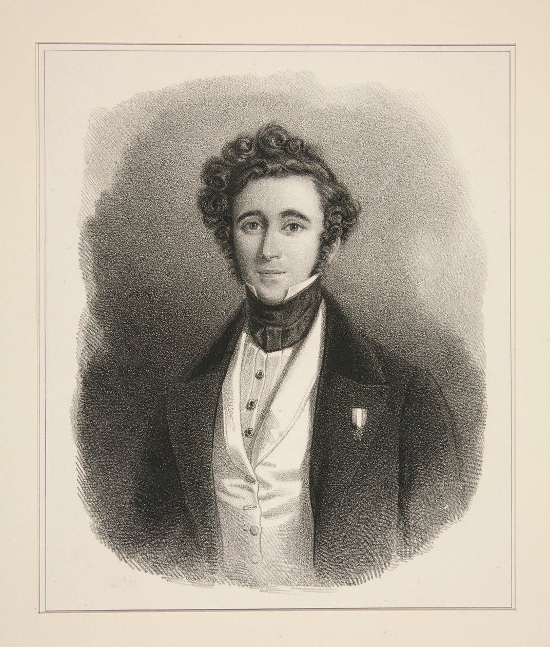 Dusseau de la Croix door Paul Gavarni