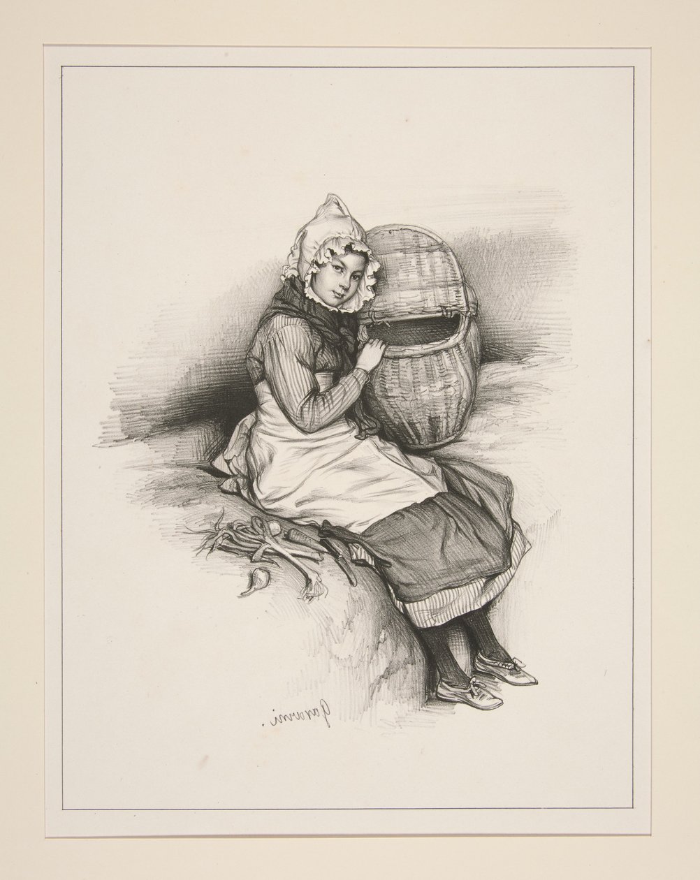 EUGENIE. door Paul Gavarni