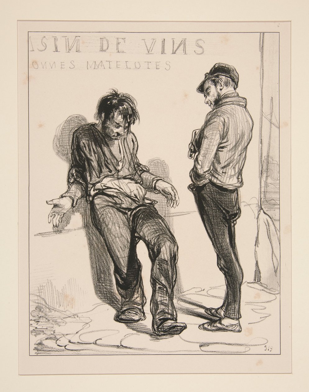 Hé! Landerneau, gaat het daar dan nog steeds niet beter (sic)... door Paul Gavarni