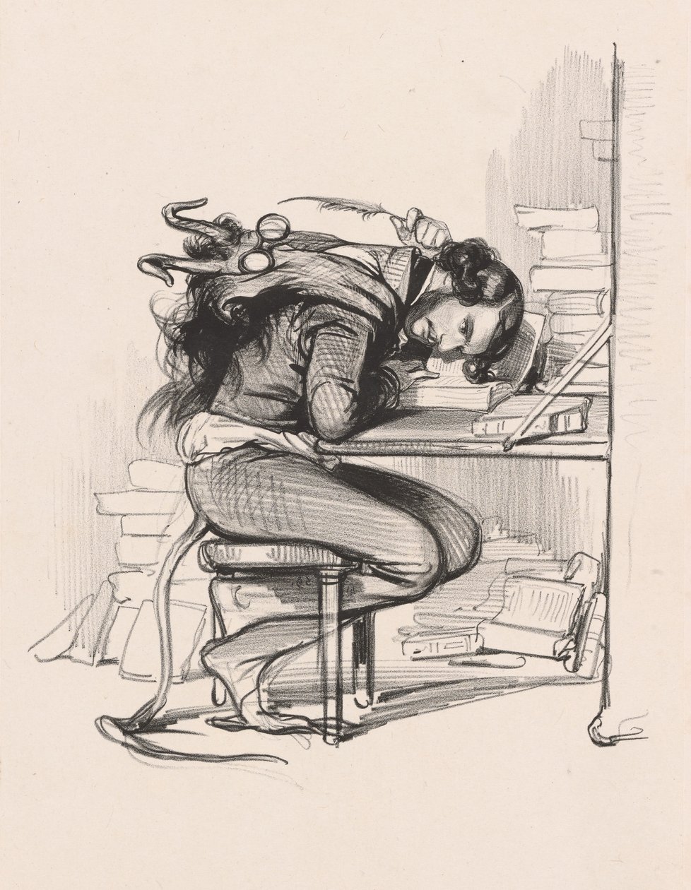 Emile Forgues, Old-Nick door Paul Gavarni