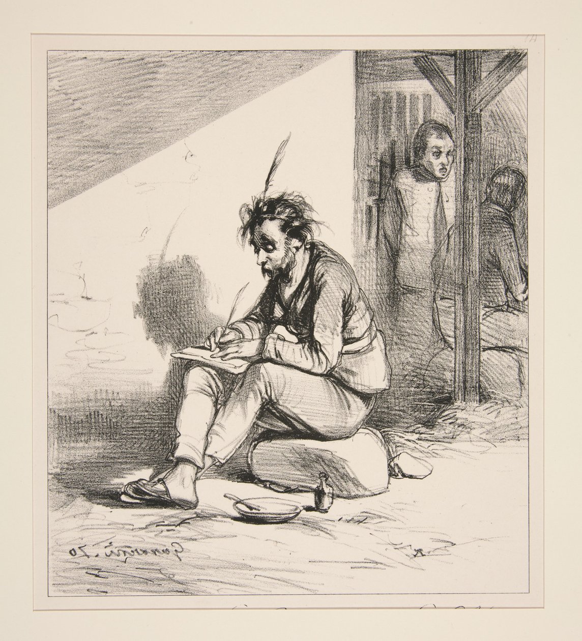 Ik, ondergetekende, koning van Batignolles, prins van Clichy, ... door Paul Gavarni