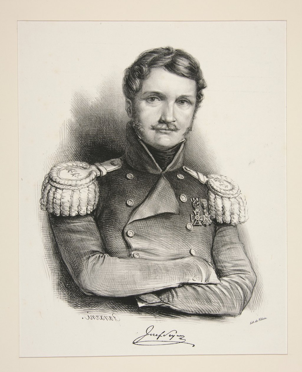 Joseph Szymanowski door Paul Gavarni