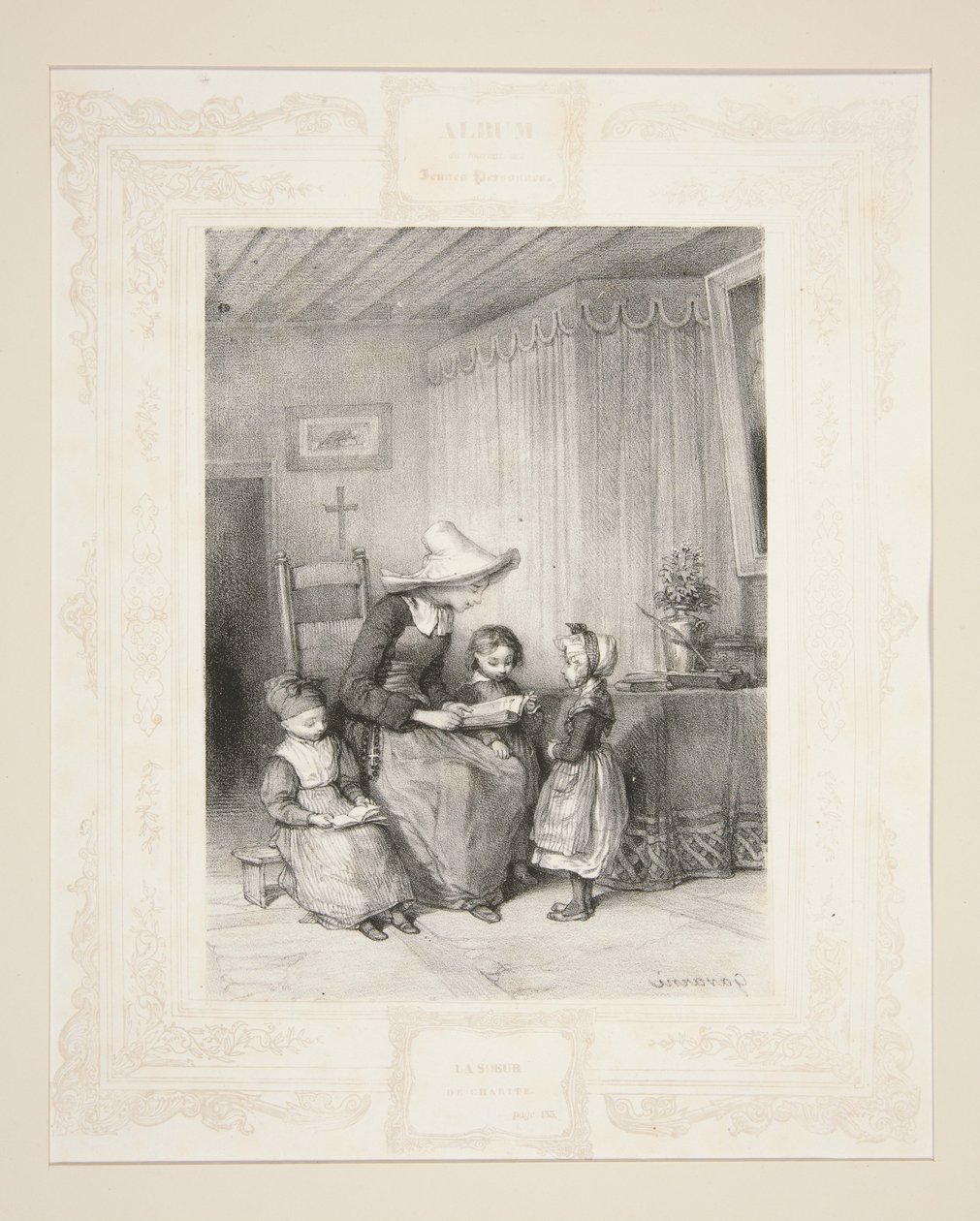 De zuster van liefdadigheid door Paul Gavarni