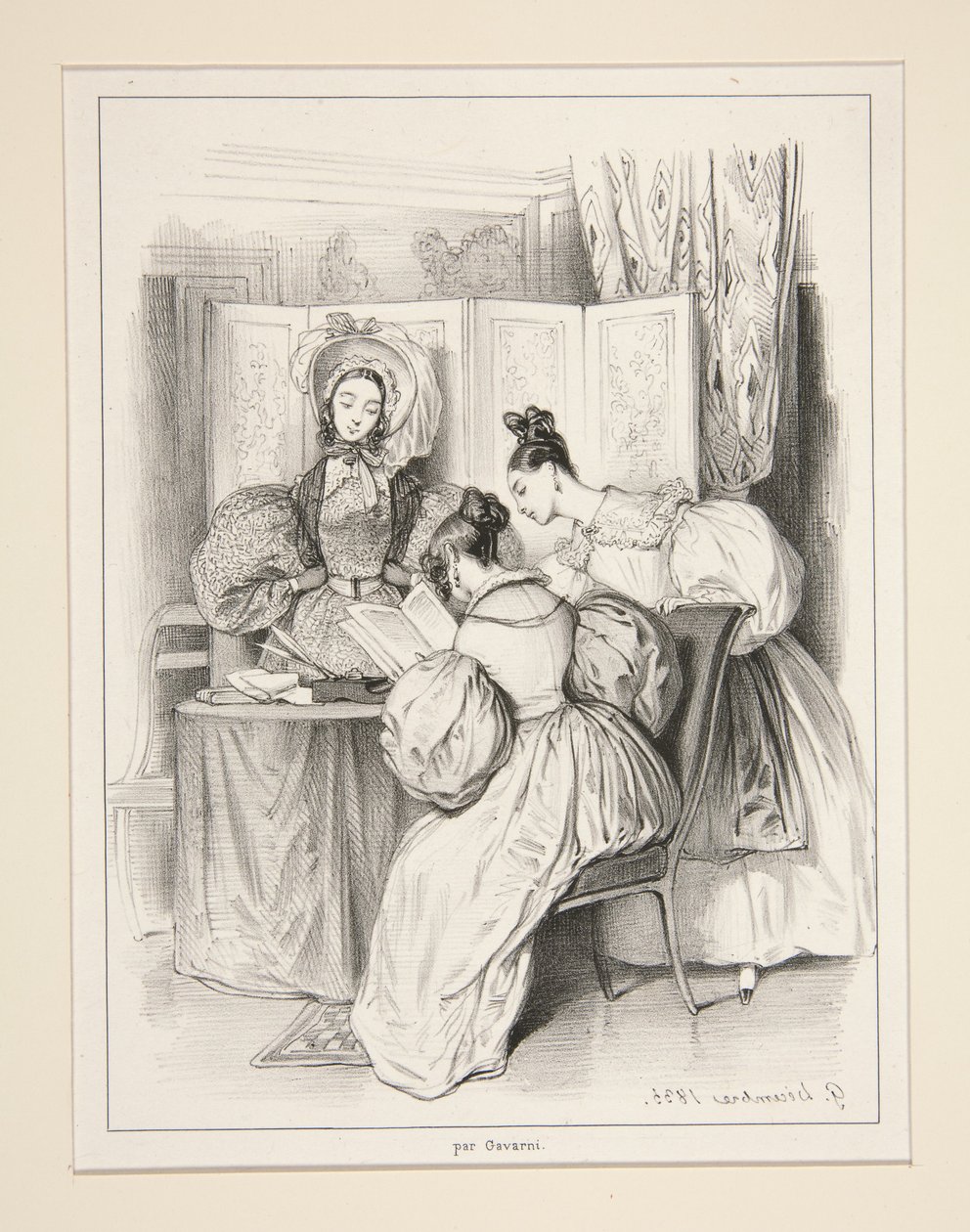 Les Femmes. Journal du Siècle. door Paul Gavarni