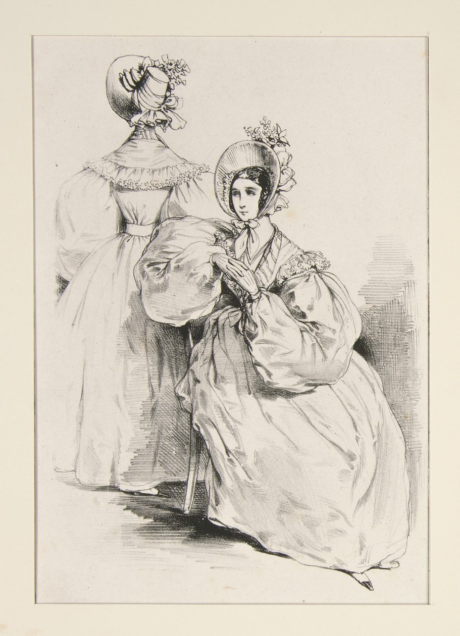MEI 1836. Jurken van jaconas. ... door Paul Gavarni