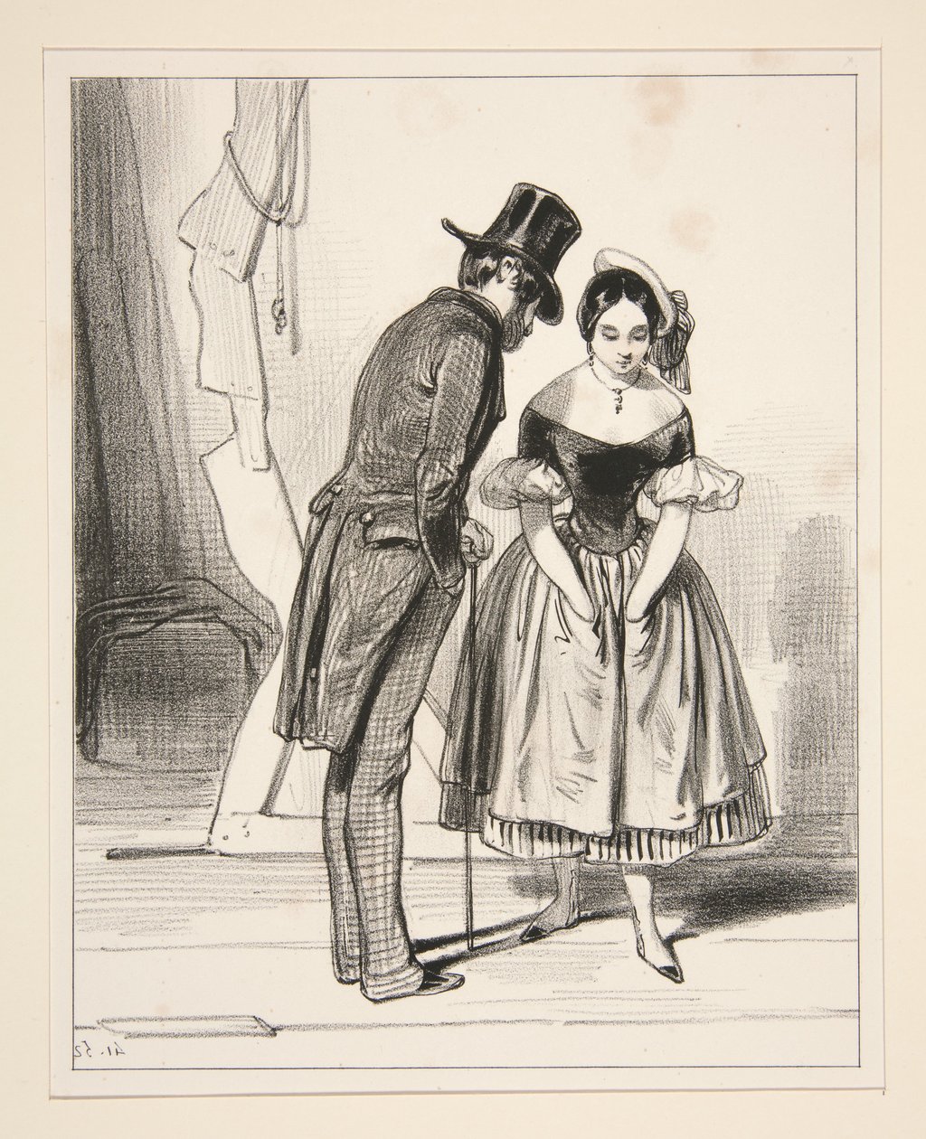 Madame Charmant... door Paul Gavarni