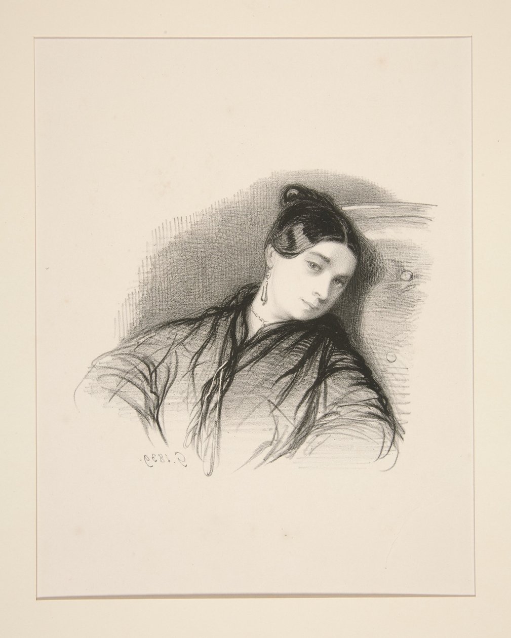 Mme. Le Roy door Paul Gavarni