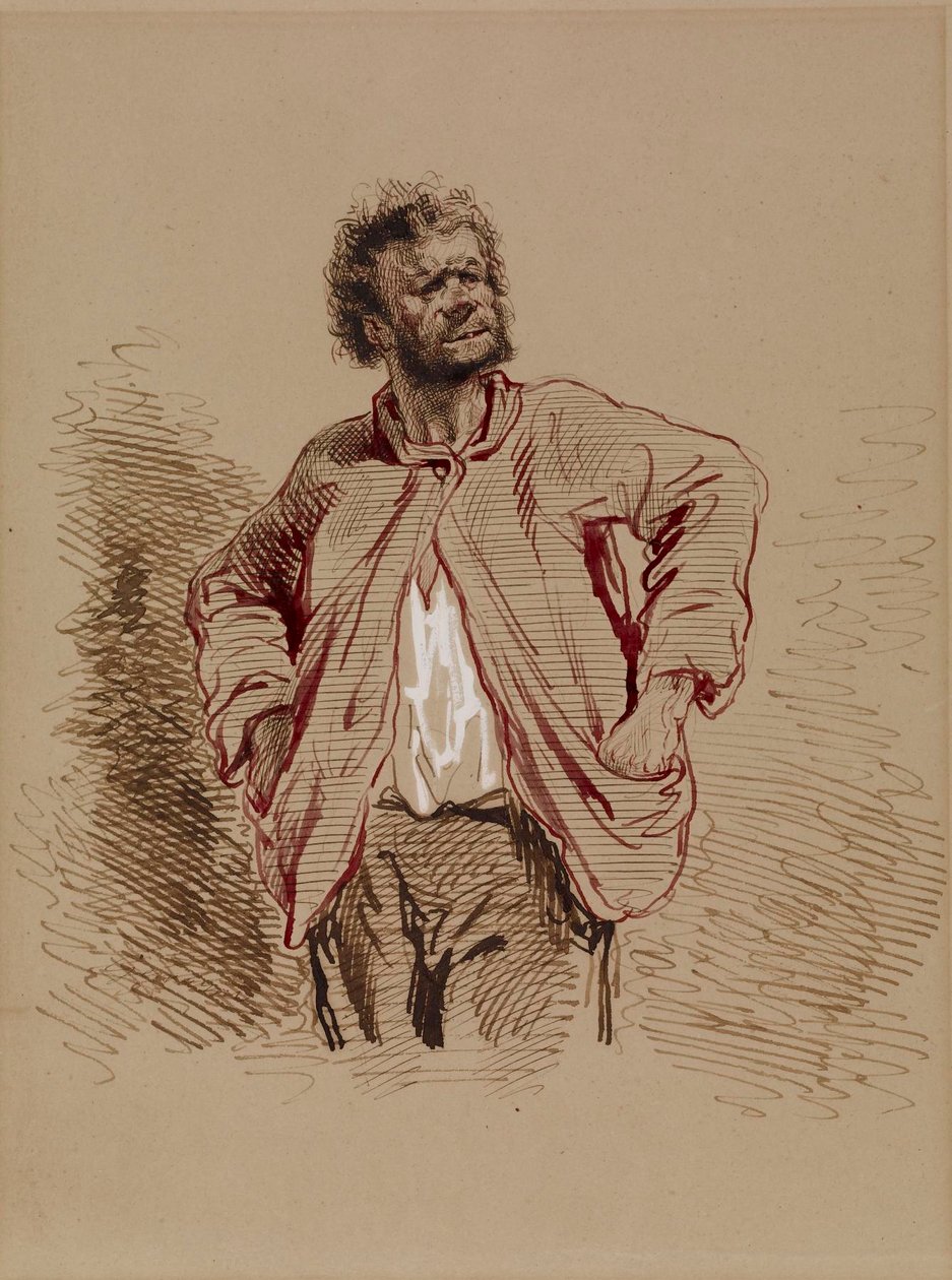 Boer door Paul Gavarni