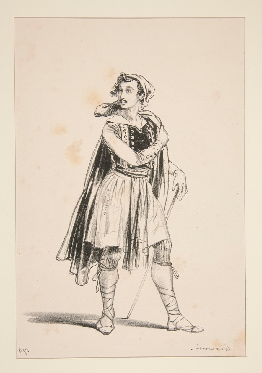VALENCIEN. Bonnet de laine door Paul Gavarni