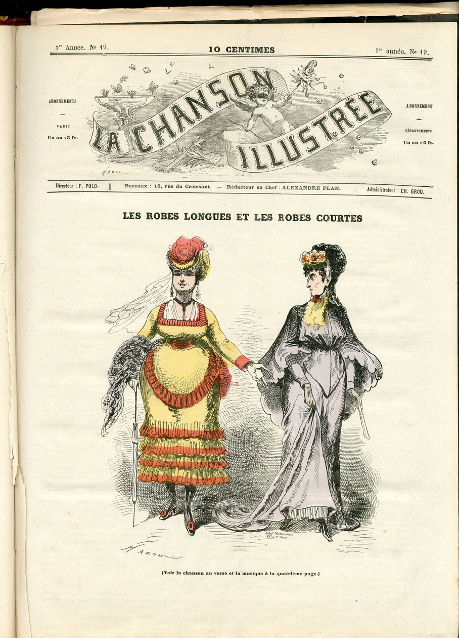 La Chanson illustrée (tijdschrift), nummer 19 door Paul Hadol