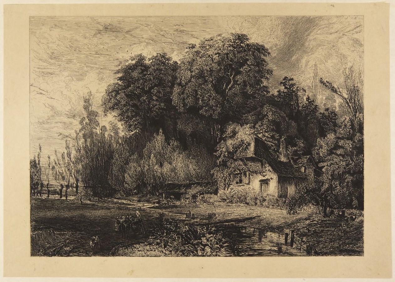 Het huis van de bewaker door Paul Huet