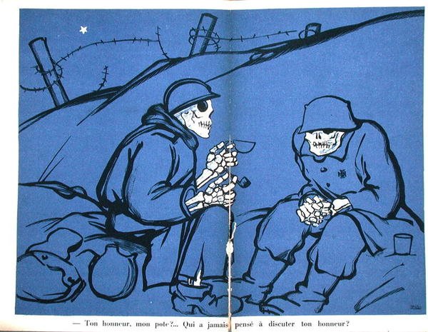 Karikatuur van de Stavitsky-affaire, illustratie uit 
