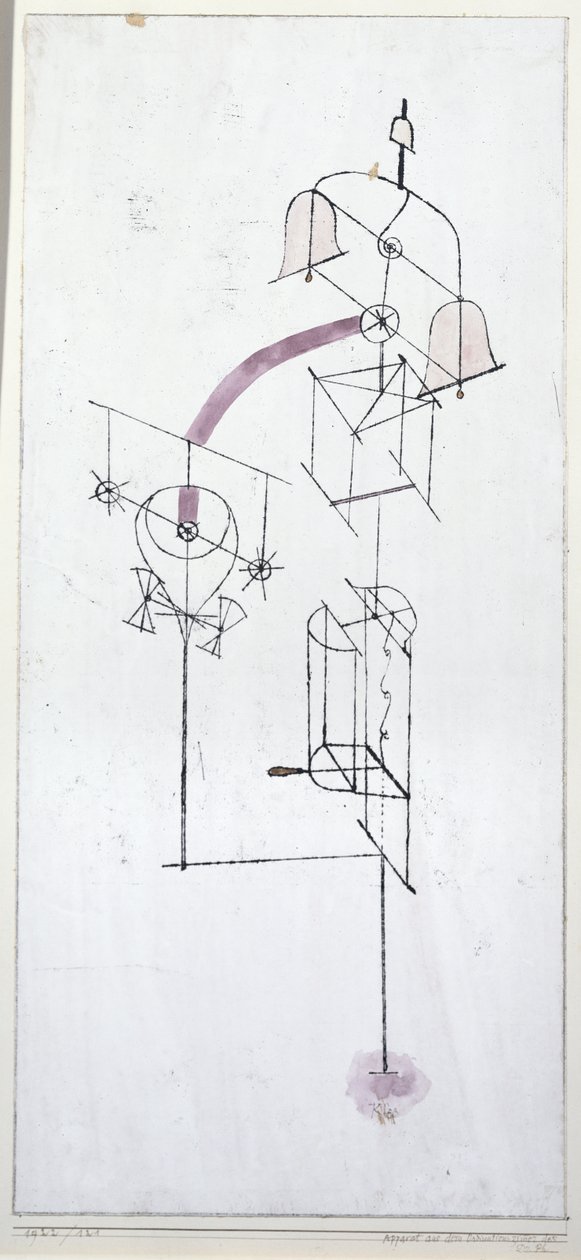 Apparatuur uit de spreekkamer van Dr. Ph. door Paul Klee