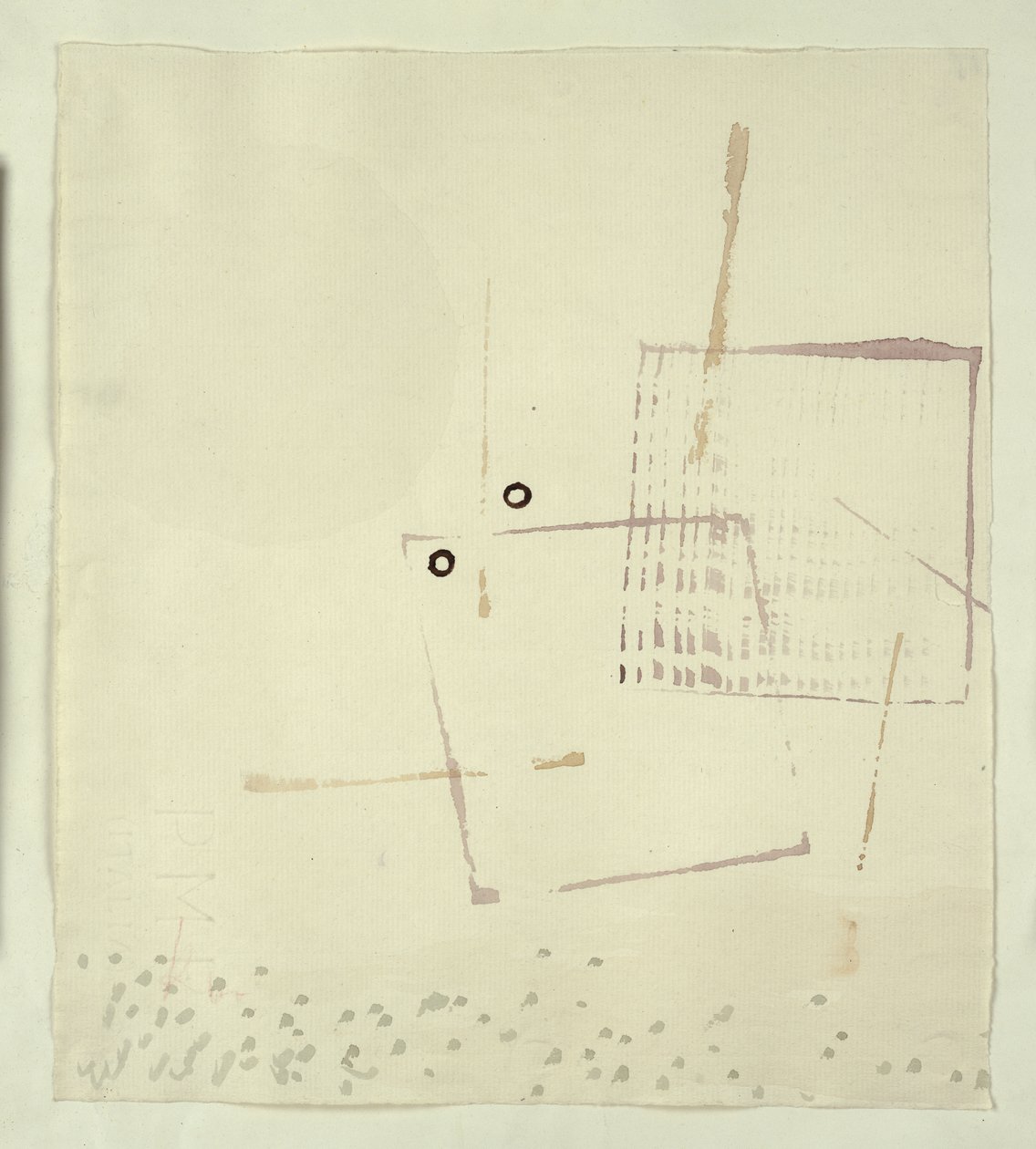Ook Hier een Gezicht door Paul Klee