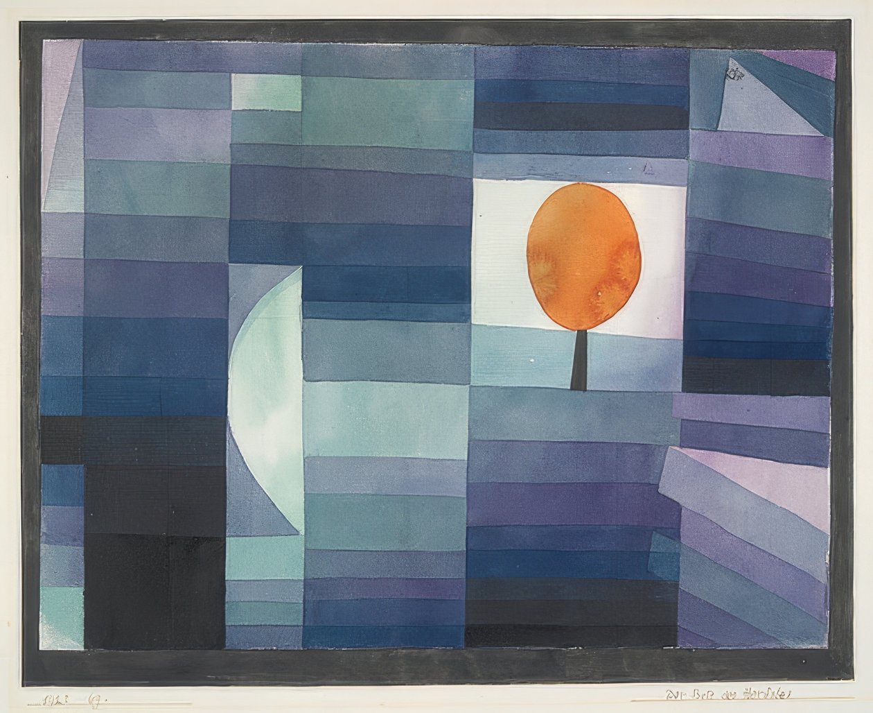 De Bode van de Herfst door Paul Klee