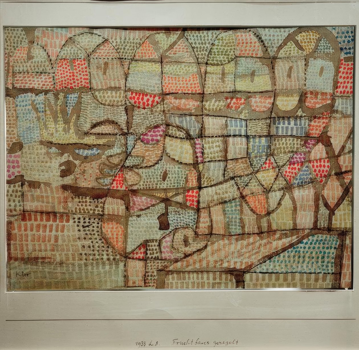 Vruchtbaar geregeld door Paul Klee