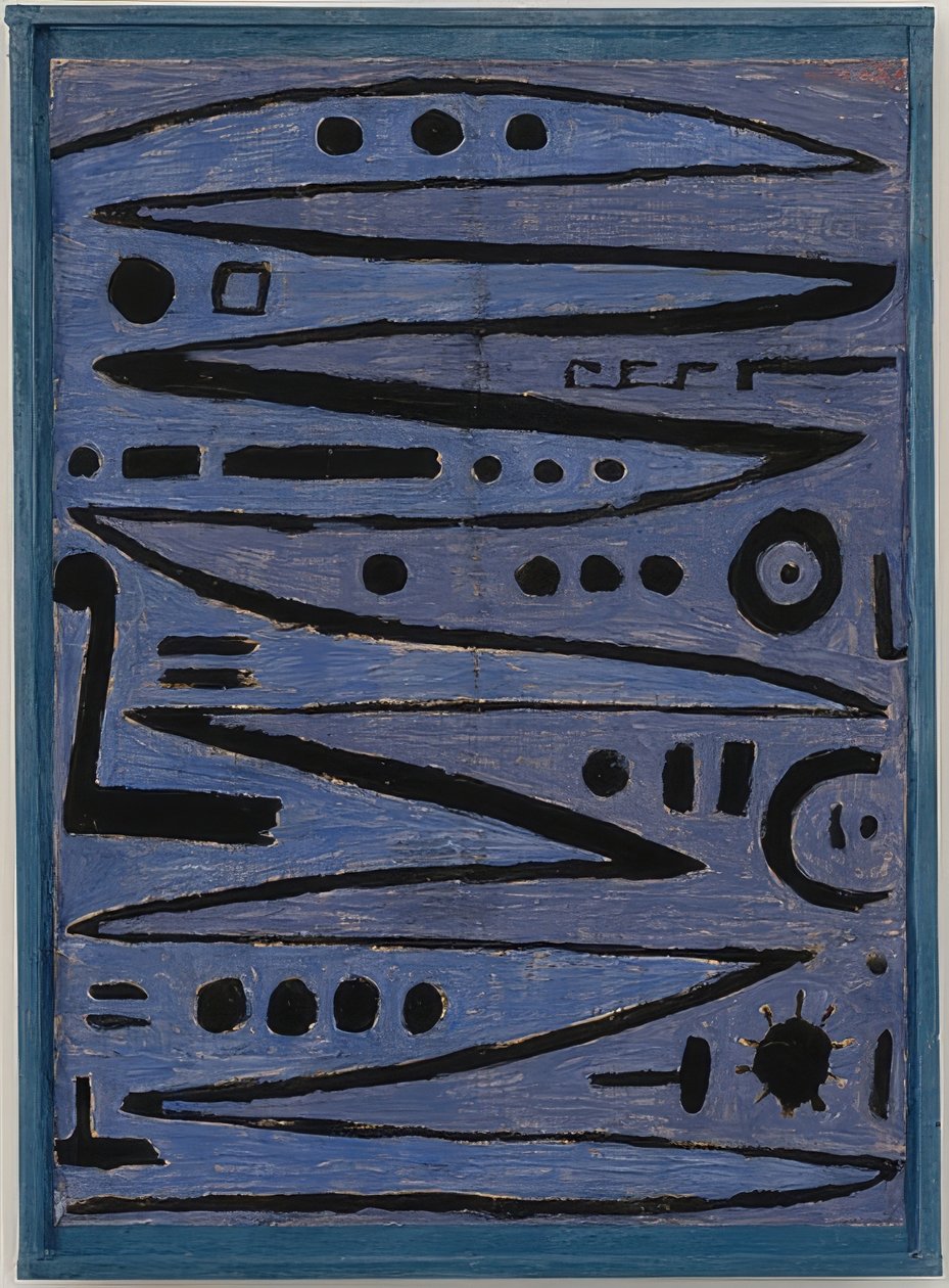 Heroïsche strijkbewegingen door Paul Klee