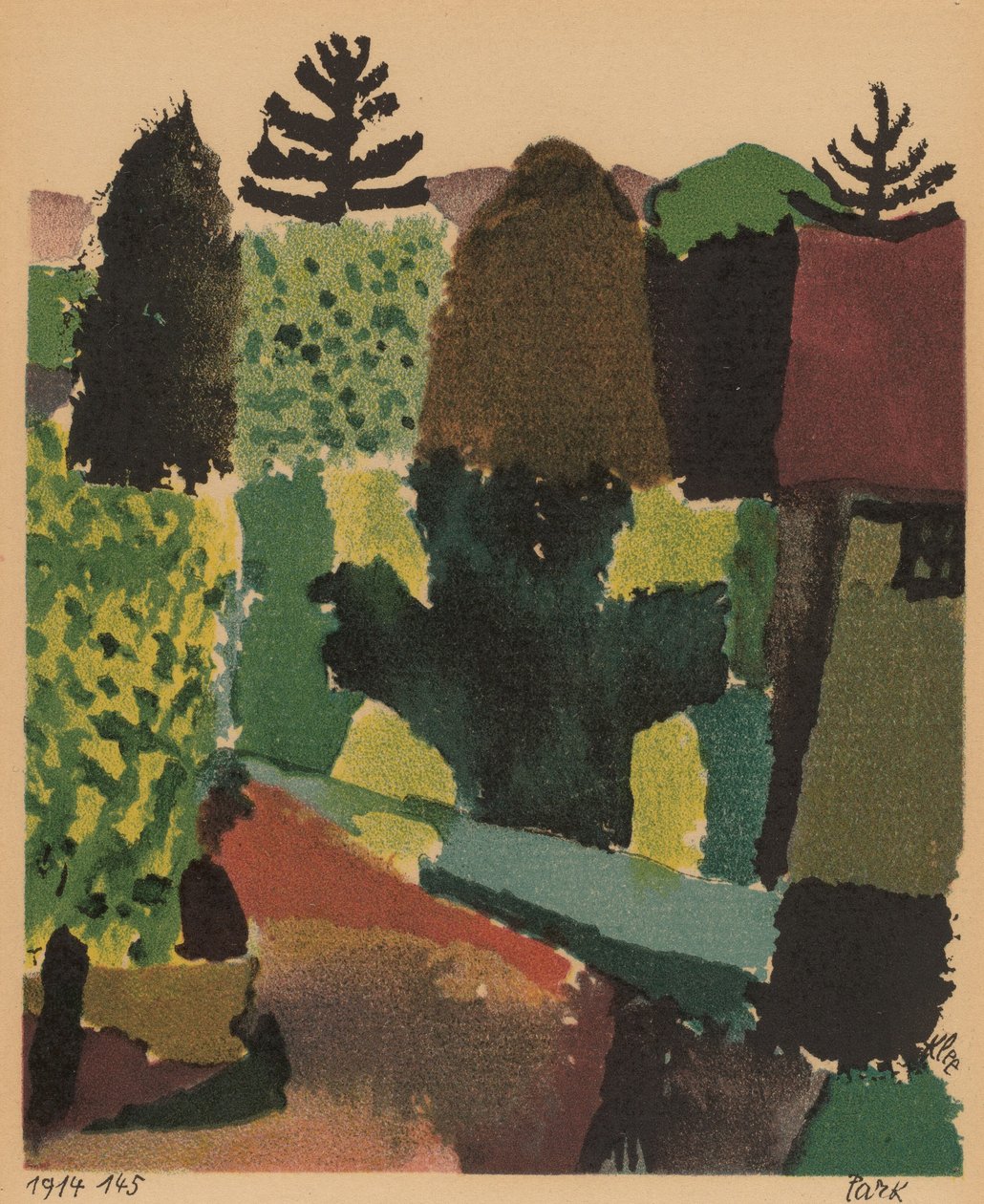 Park door Paul Klee