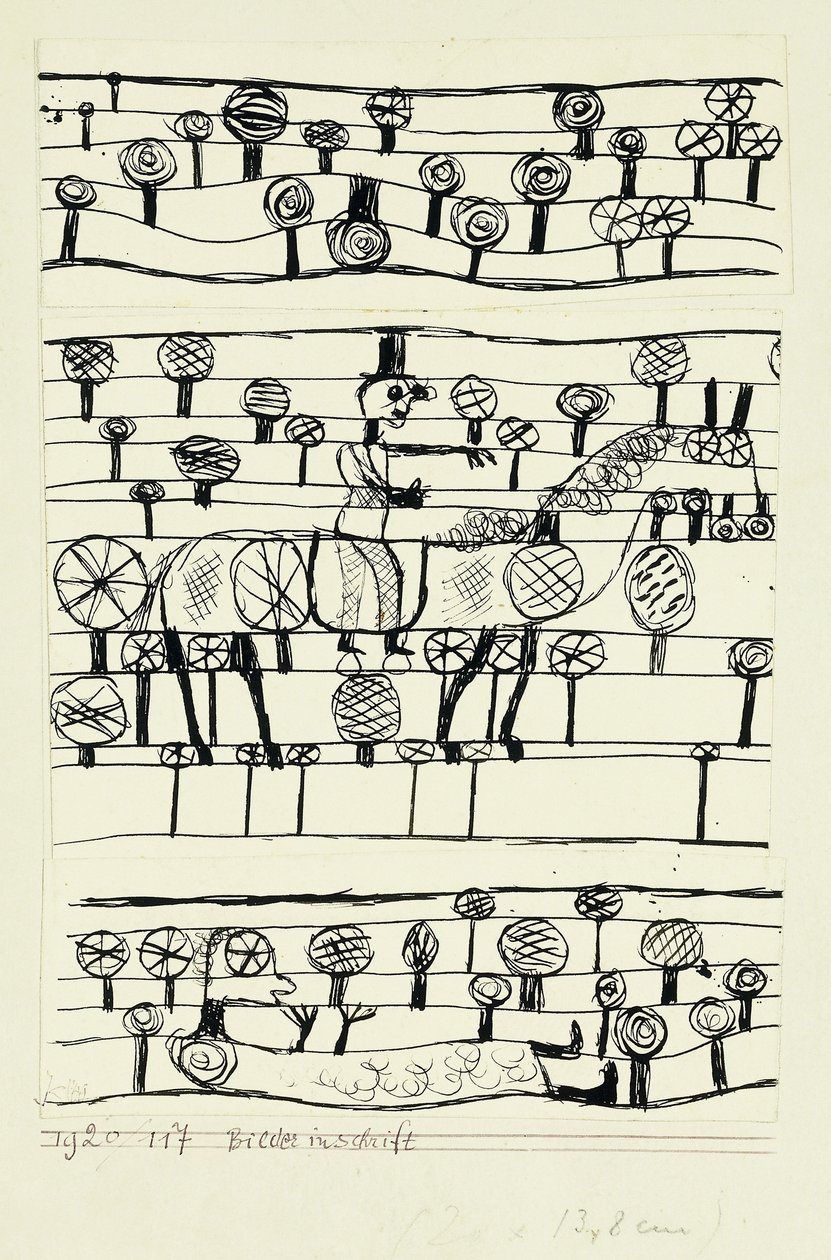Pictografie door Paul Klee