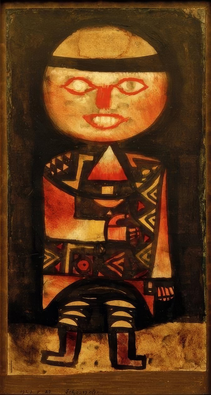Acteur door Paul Klee