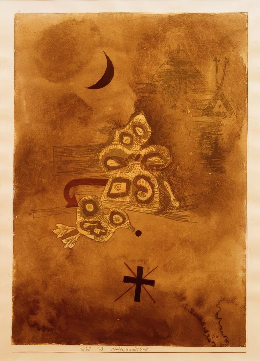 Zielenwandeling door Paul Klee