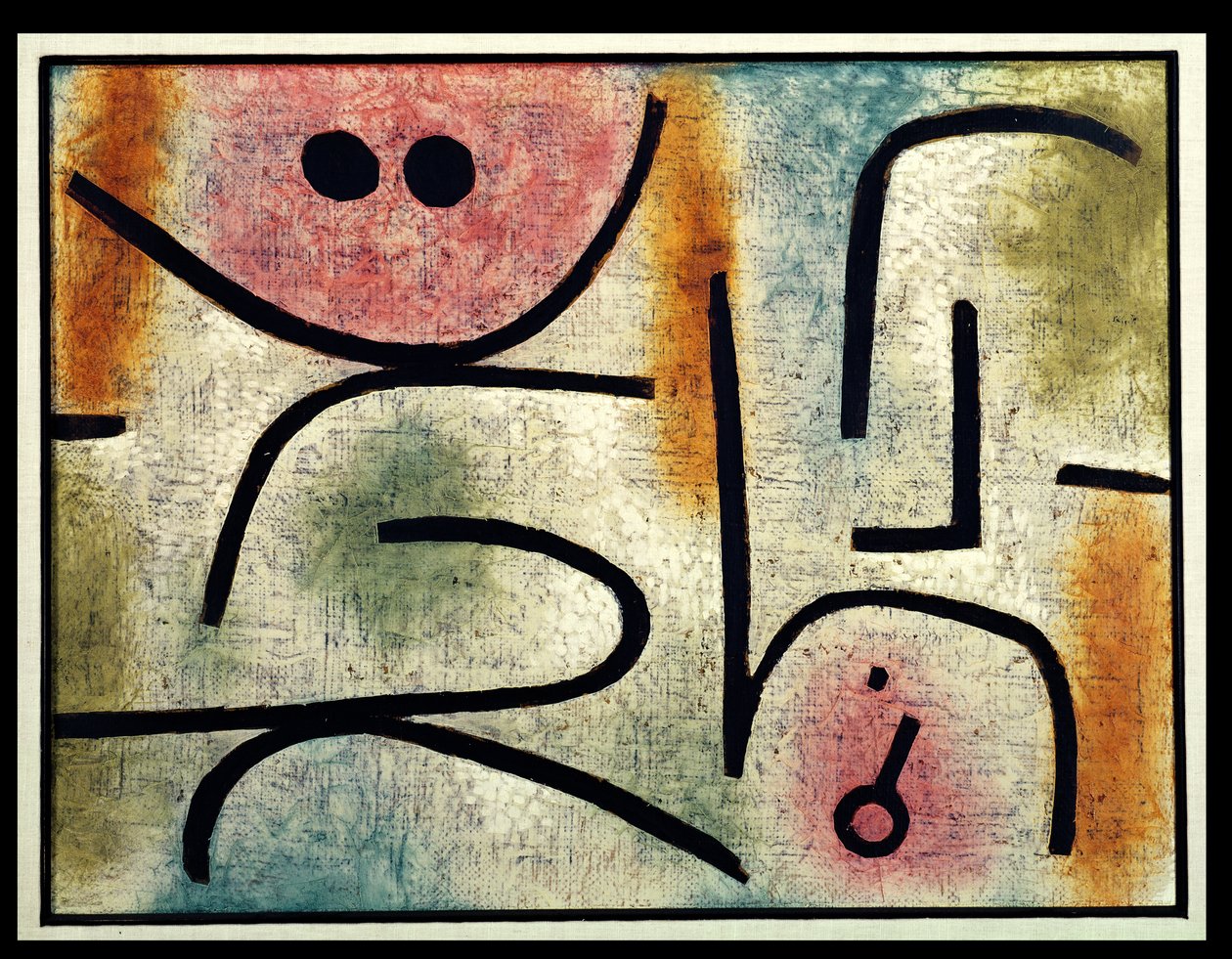 De Gebroken Sleutel door Paul Klee