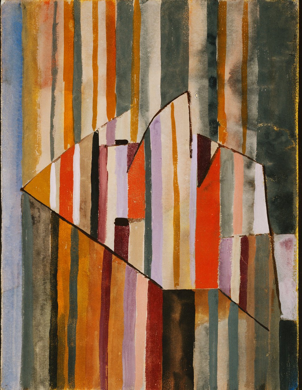 De piramide clown door Paul Klee