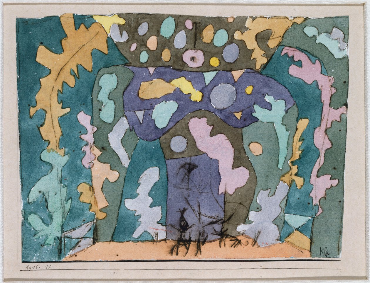 Theater door Paul Klee