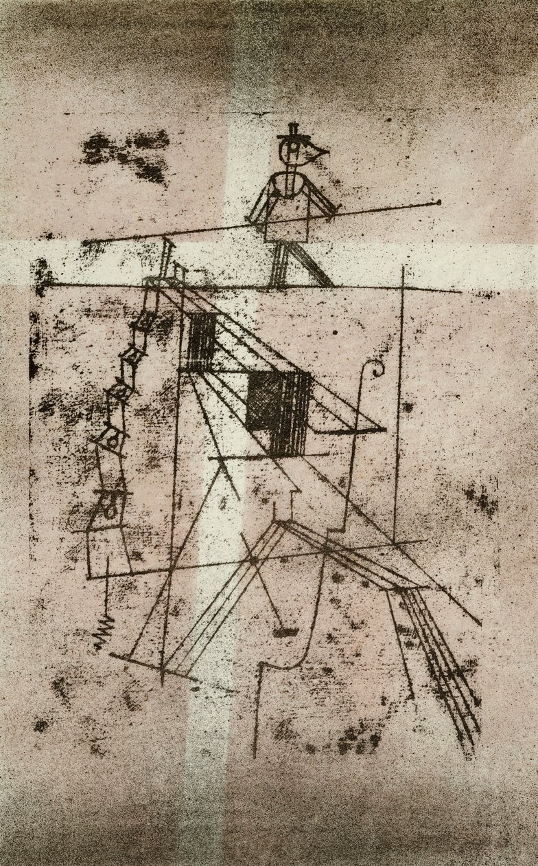 Koorddanser door Paul Klee
