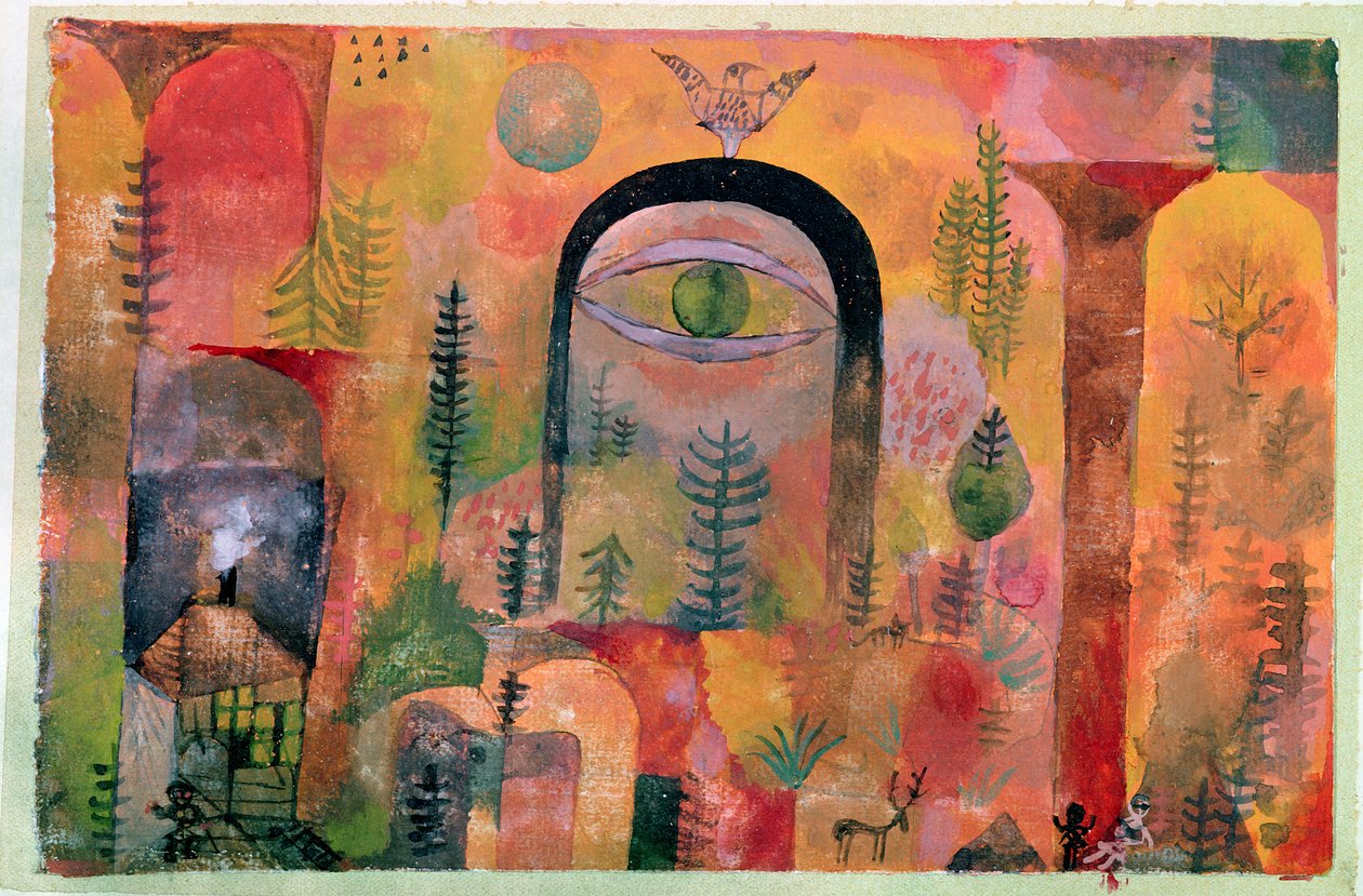Met de Adelaar door Paul Klee