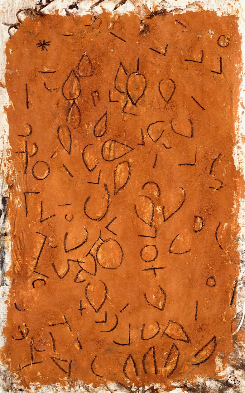 Zonder Titel door Paul Klee
