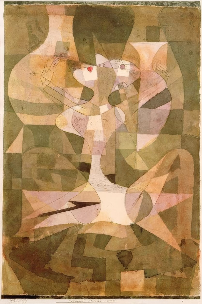 keramisch / erotisch / religieus door Paul Klee