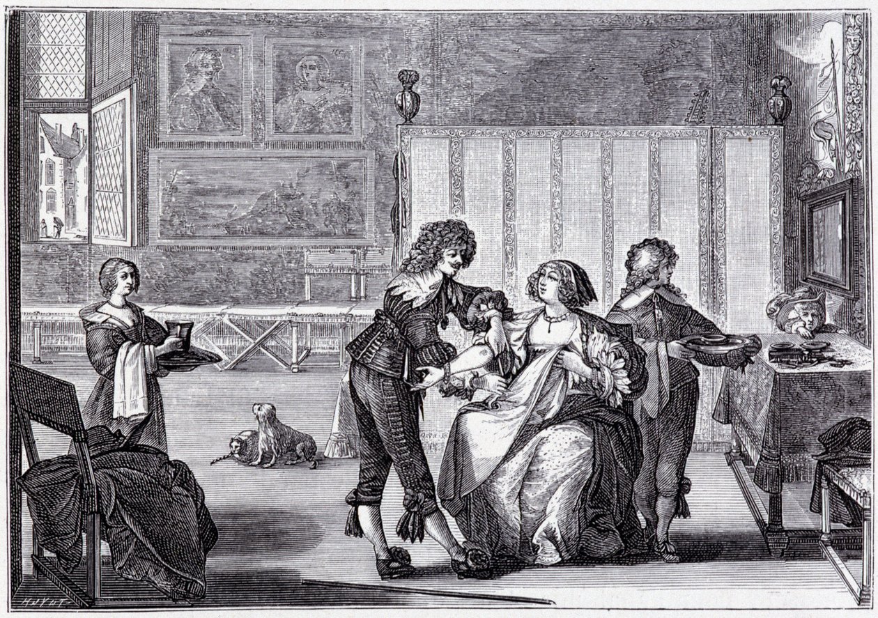 AP chirurg. Abraham Bosse door Paul Lacroix