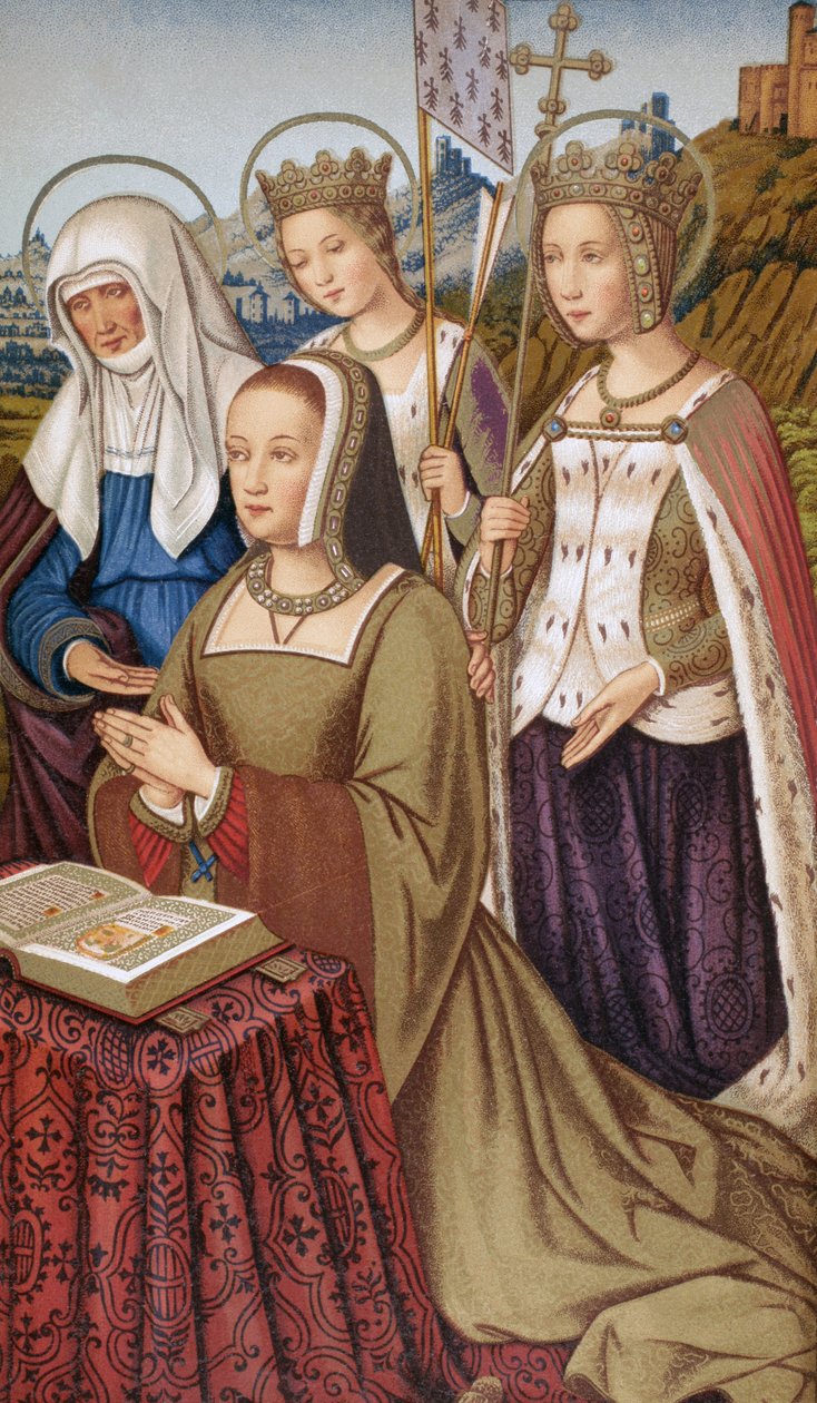 Anne van Bretagne, koningin van Frankrijk door Paul Lacroix
