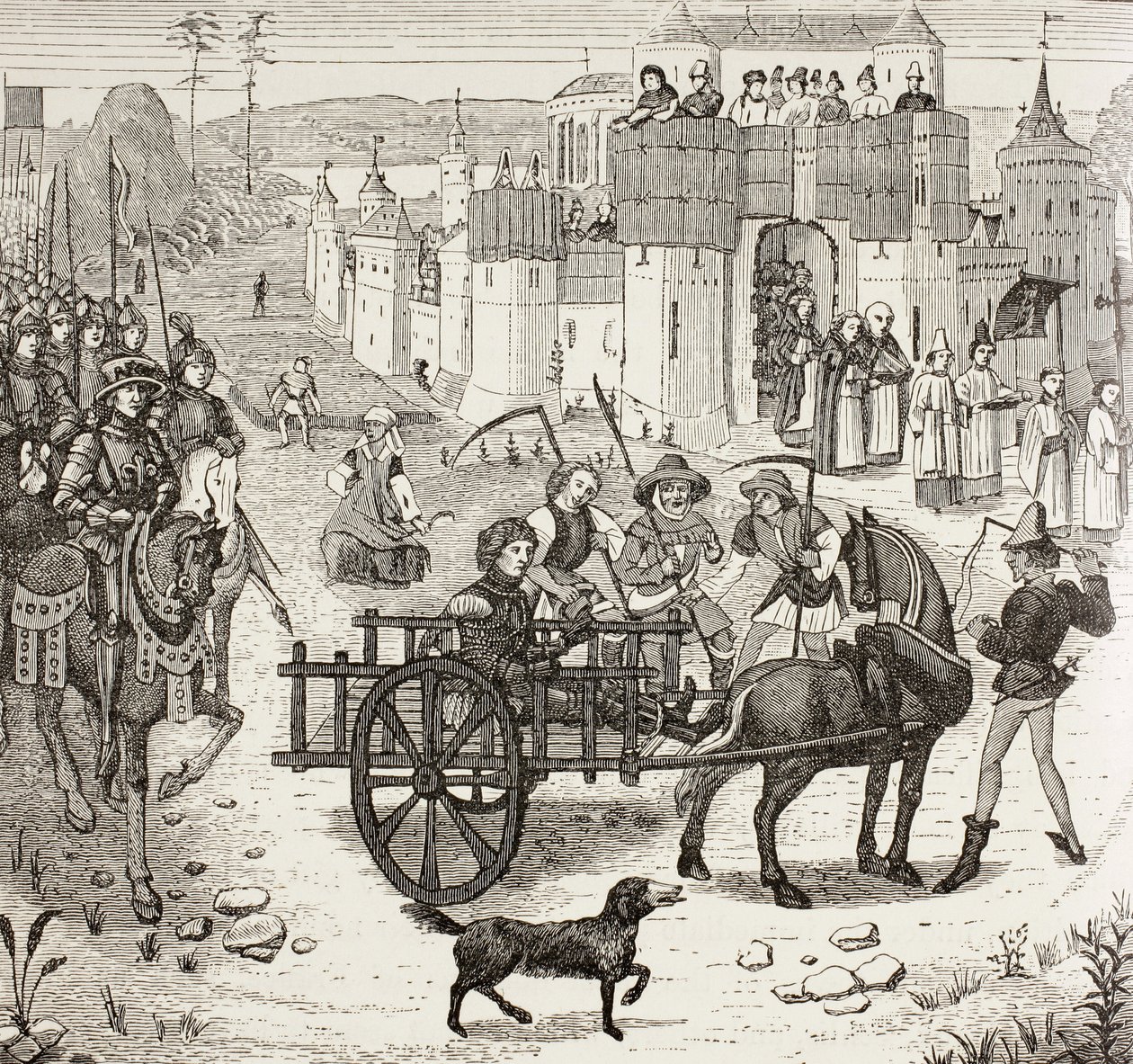 Infante Ferdinand van Portugal, graaf van Vlaanderen door Paul Lacroix