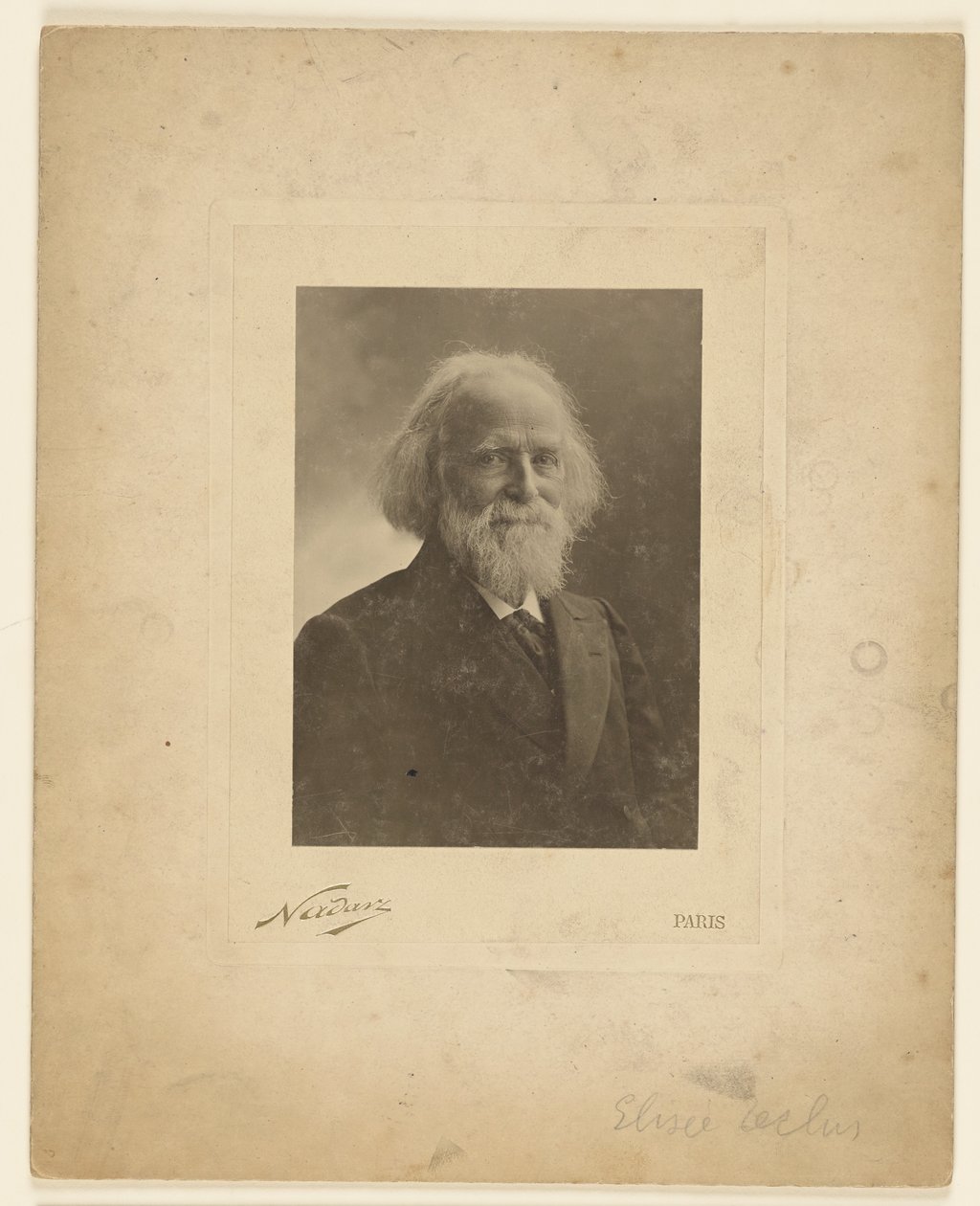Élisée Reclus door Paul Nadar