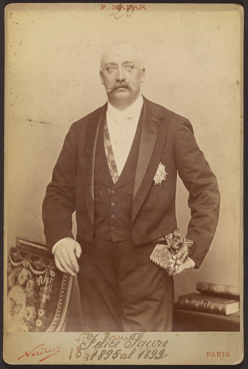 [Félix Faure] door Paul Nadar