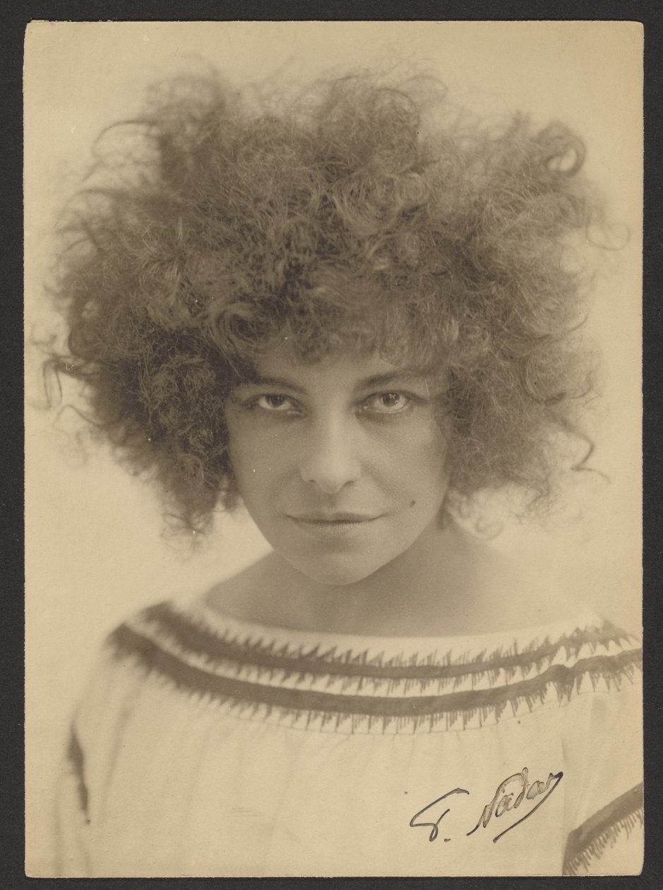 Mlle Polaire door Paul Nadar