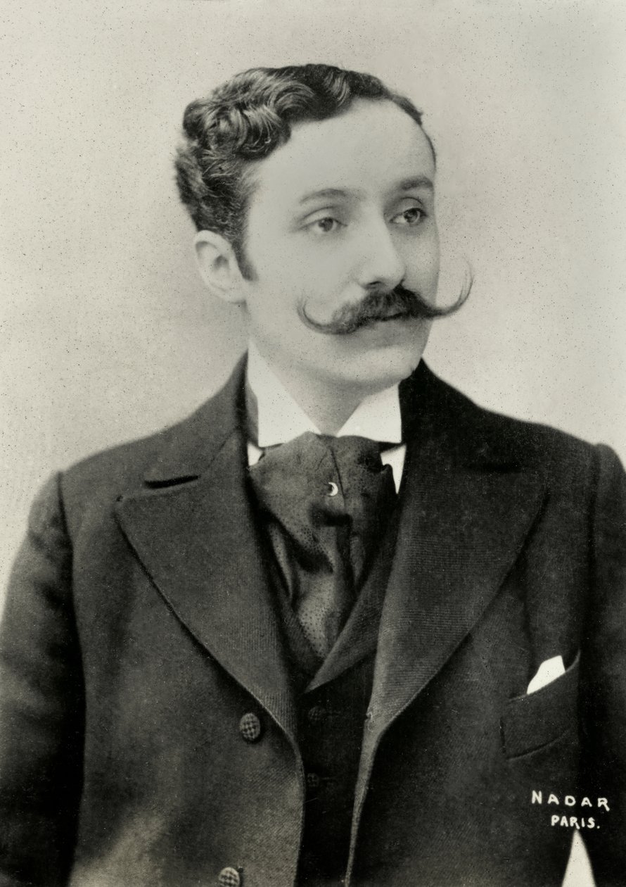 Portret van Georges de Porto Riche (foto) door Paul Nadar