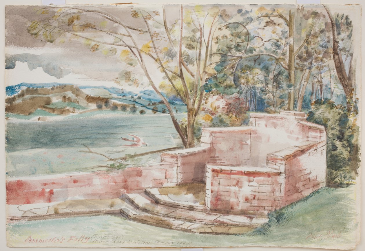 De dwaasheid van de IJzermeester door Paul Nash