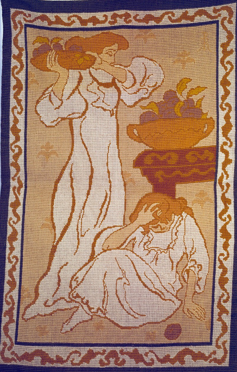 Vrouwen in het wit door Paul Elie Ranson